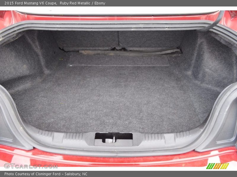 Ruby Red Metallic / Ebony 2015 Ford Mustang V6 Coupe