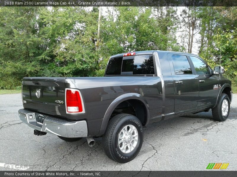 Granite Crystal Metallic / Black 2018 Ram 2500 Laramie Mega Cab 4x4