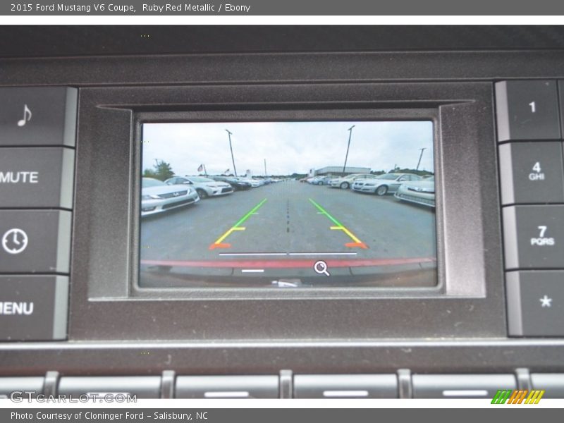 Ruby Red Metallic / Ebony 2015 Ford Mustang V6 Coupe