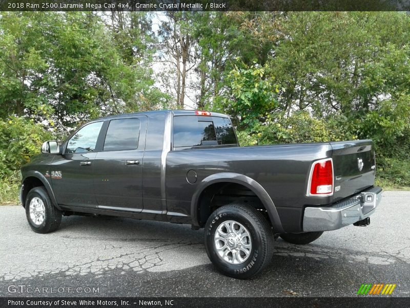 Granite Crystal Metallic / Black 2018 Ram 2500 Laramie Mega Cab 4x4