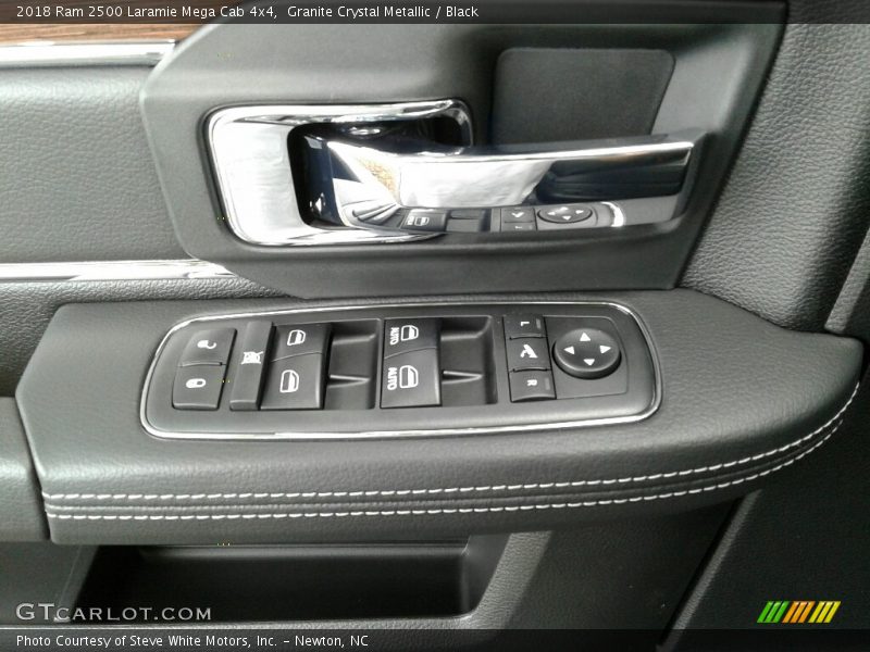 Controls of 2018 2500 Laramie Mega Cab 4x4