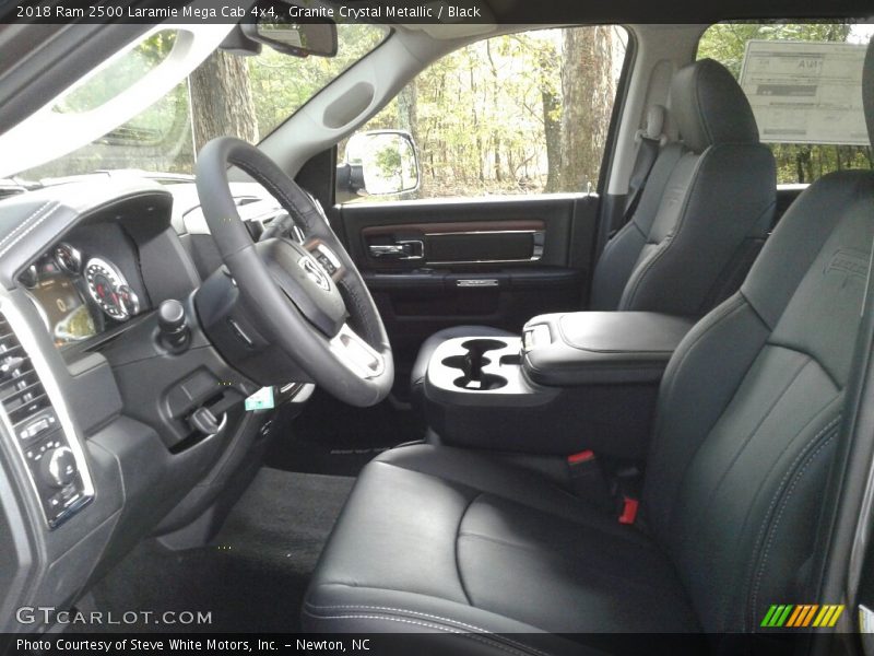 Granite Crystal Metallic / Black 2018 Ram 2500 Laramie Mega Cab 4x4