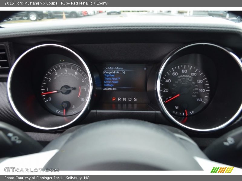 Ruby Red Metallic / Ebony 2015 Ford Mustang V6 Coupe