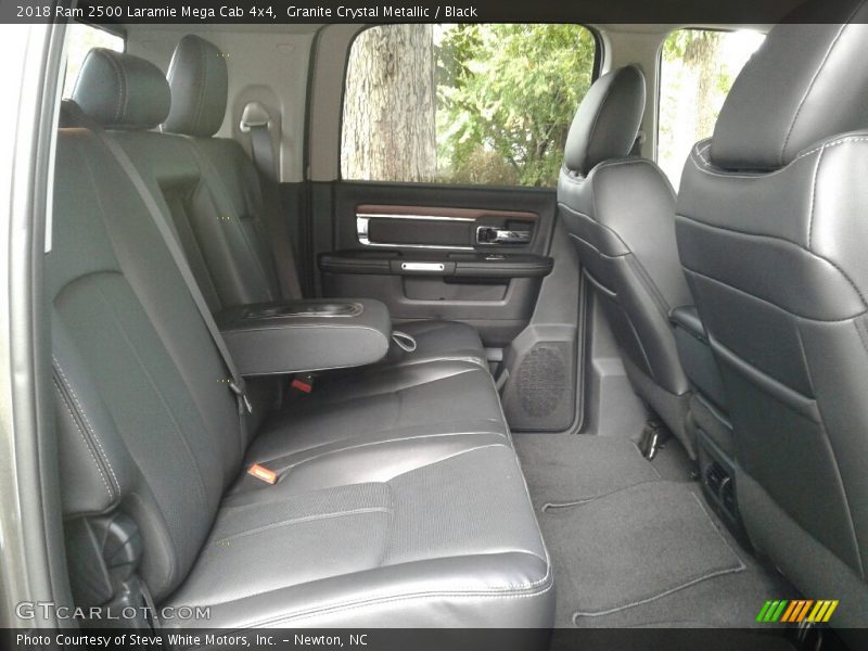 Rear Seat of 2018 2500 Laramie Mega Cab 4x4
