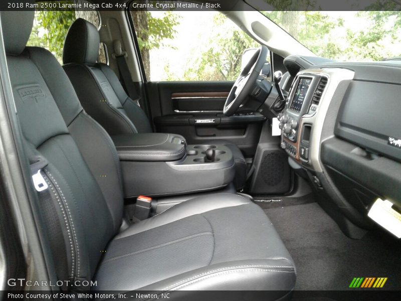 Front Seat of 2018 2500 Laramie Mega Cab 4x4