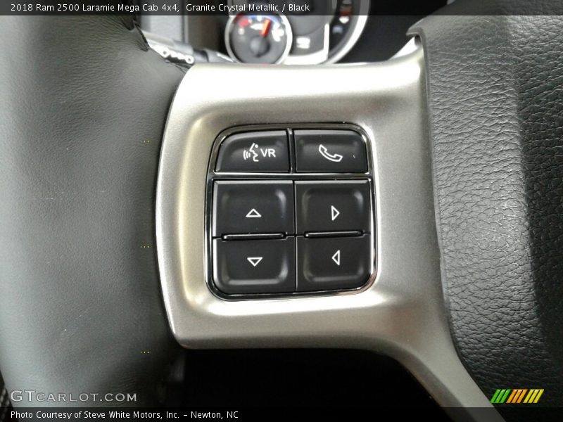 Controls of 2018 2500 Laramie Mega Cab 4x4