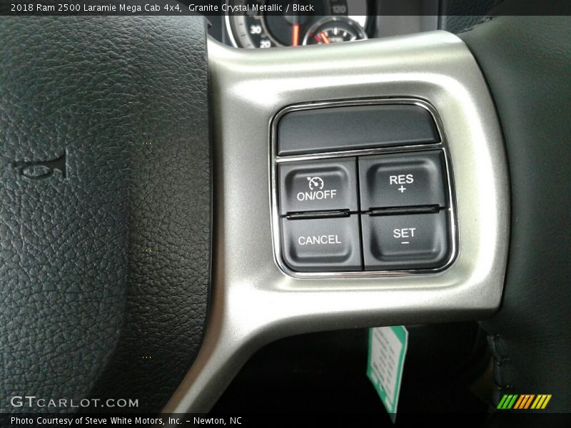 Controls of 2018 2500 Laramie Mega Cab 4x4