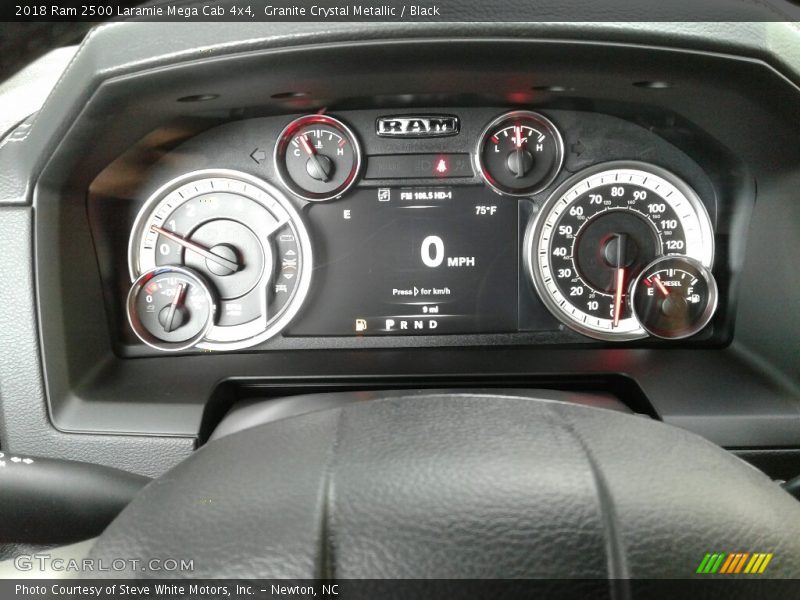  2018 2500 Laramie Mega Cab 4x4 Laramie Mega Cab 4x4 Gauges
