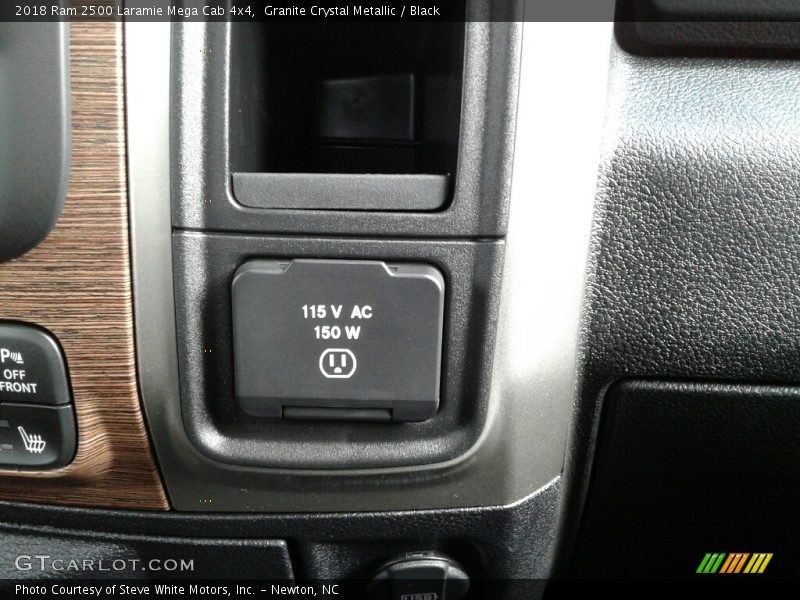 Granite Crystal Metallic / Black 2018 Ram 2500 Laramie Mega Cab 4x4