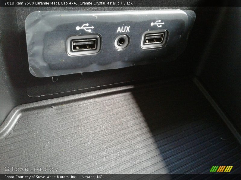 Granite Crystal Metallic / Black 2018 Ram 2500 Laramie Mega Cab 4x4