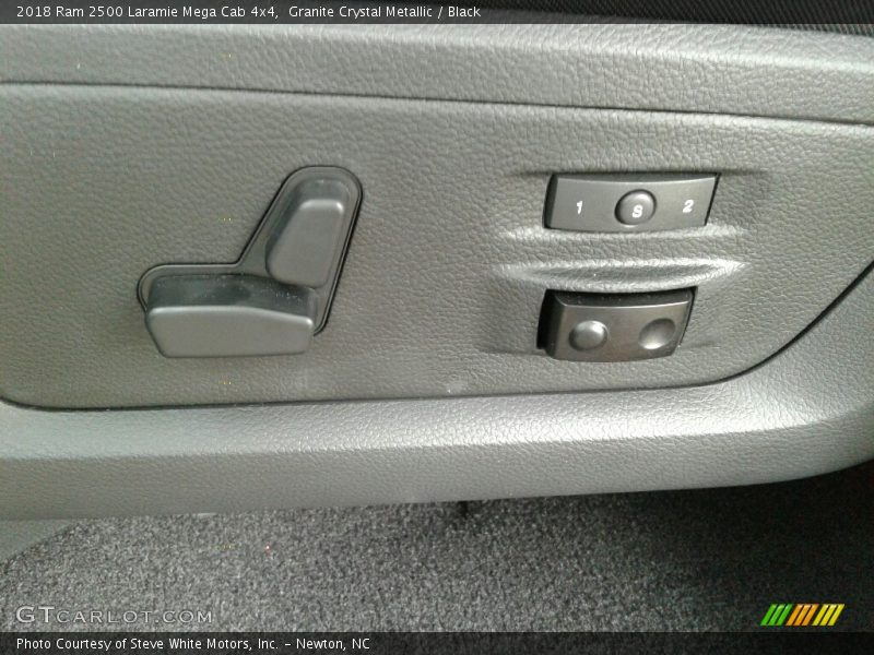 Granite Crystal Metallic / Black 2018 Ram 2500 Laramie Mega Cab 4x4