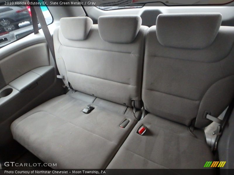 Slate Green Metallic / Gray 2010 Honda Odyssey EX