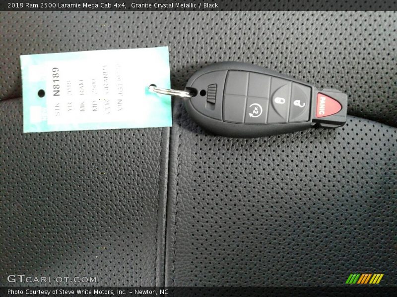 Granite Crystal Metallic / Black 2018 Ram 2500 Laramie Mega Cab 4x4