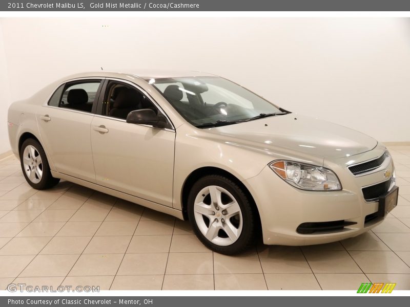 Gold Mist Metallic / Cocoa/Cashmere 2011 Chevrolet Malibu LS