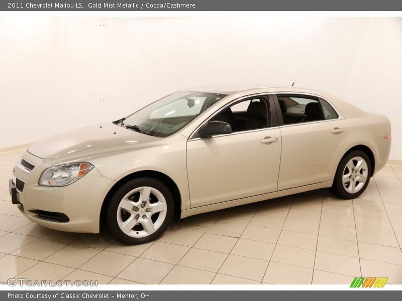Gold Mist Metallic / Cocoa/Cashmere 2011 Chevrolet Malibu LS