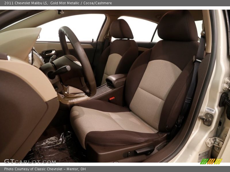 Gold Mist Metallic / Cocoa/Cashmere 2011 Chevrolet Malibu LS