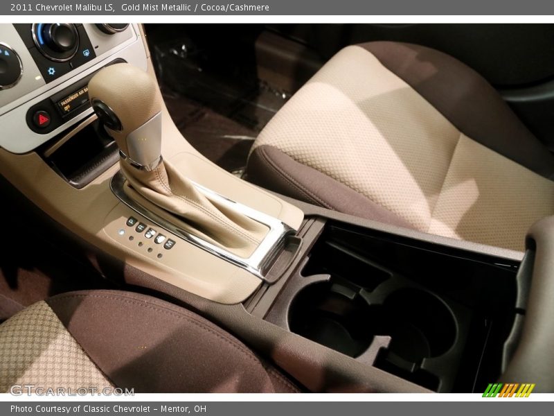 Gold Mist Metallic / Cocoa/Cashmere 2011 Chevrolet Malibu LS