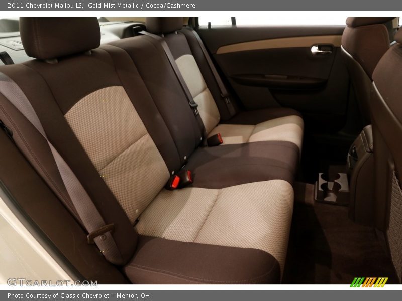 Gold Mist Metallic / Cocoa/Cashmere 2011 Chevrolet Malibu LS