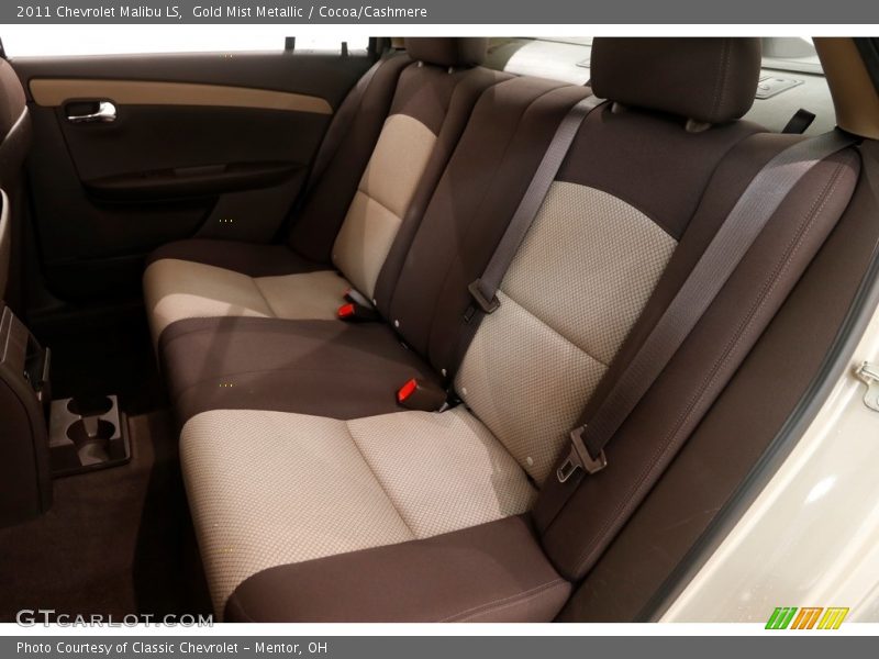 Gold Mist Metallic / Cocoa/Cashmere 2011 Chevrolet Malibu LS