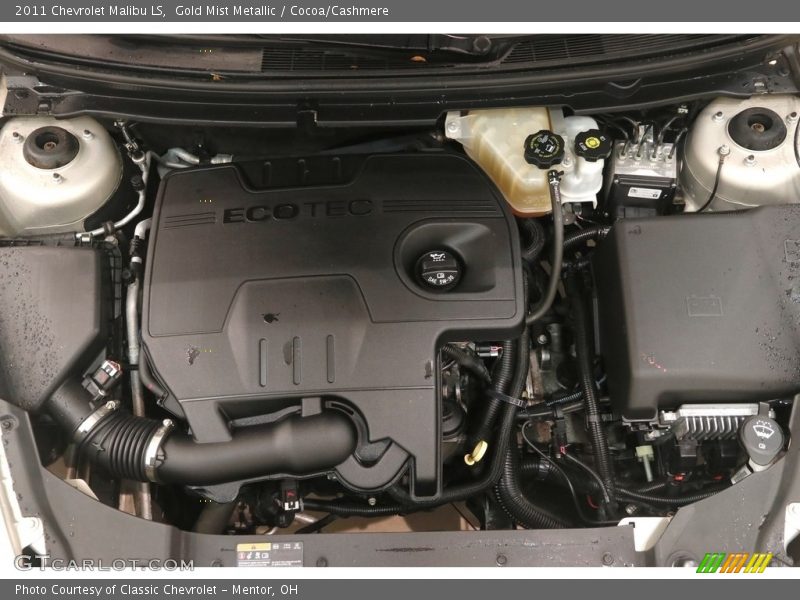 Gold Mist Metallic / Cocoa/Cashmere 2011 Chevrolet Malibu LS