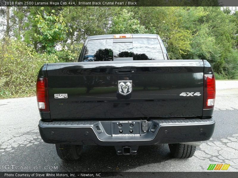 Brilliant Black Crystal Pearl / Black 2018 Ram 2500 Laramie Mega Cab 4x4