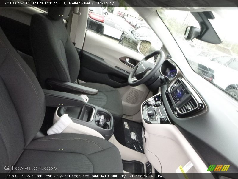 Molten Silver / Black/Alloy 2018 Chrysler Pacifica Touring Plus