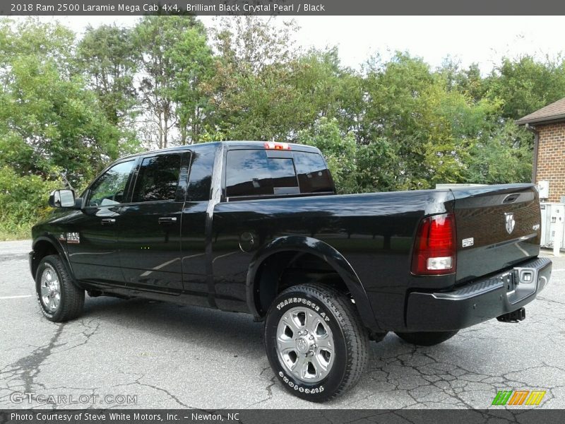 Brilliant Black Crystal Pearl / Black 2018 Ram 2500 Laramie Mega Cab 4x4