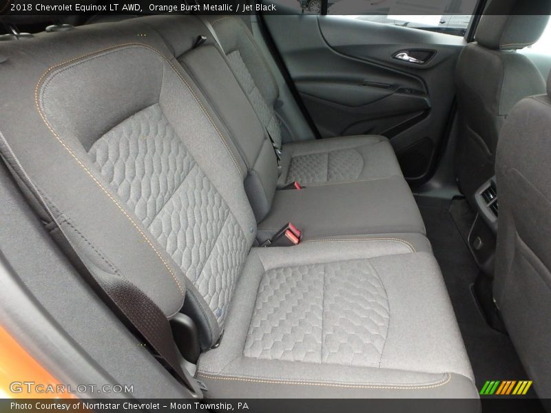 Orange Burst Metallic / Jet Black 2018 Chevrolet Equinox LT AWD