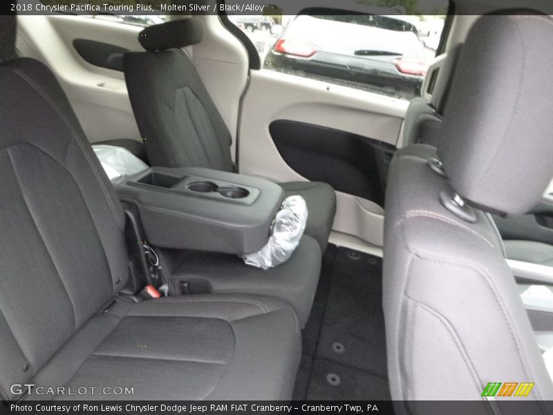Molten Silver / Black/Alloy 2018 Chrysler Pacifica Touring Plus