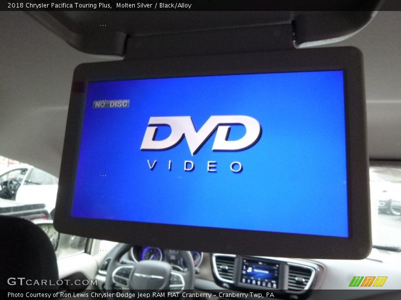 Molten Silver / Black/Alloy 2018 Chrysler Pacifica Touring Plus