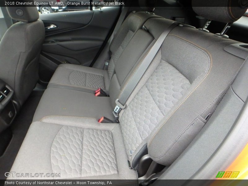 Orange Burst Metallic / Jet Black 2018 Chevrolet Equinox LT AWD
