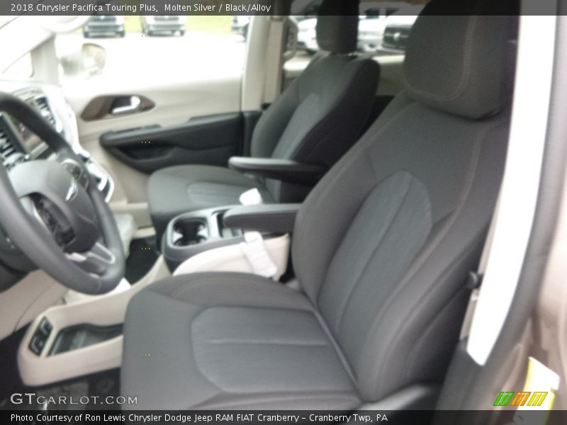 Molten Silver / Black/Alloy 2018 Chrysler Pacifica Touring Plus