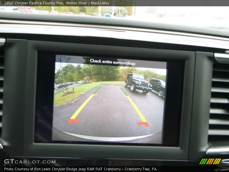 Molten Silver / Black/Alloy 2018 Chrysler Pacifica Touring Plus