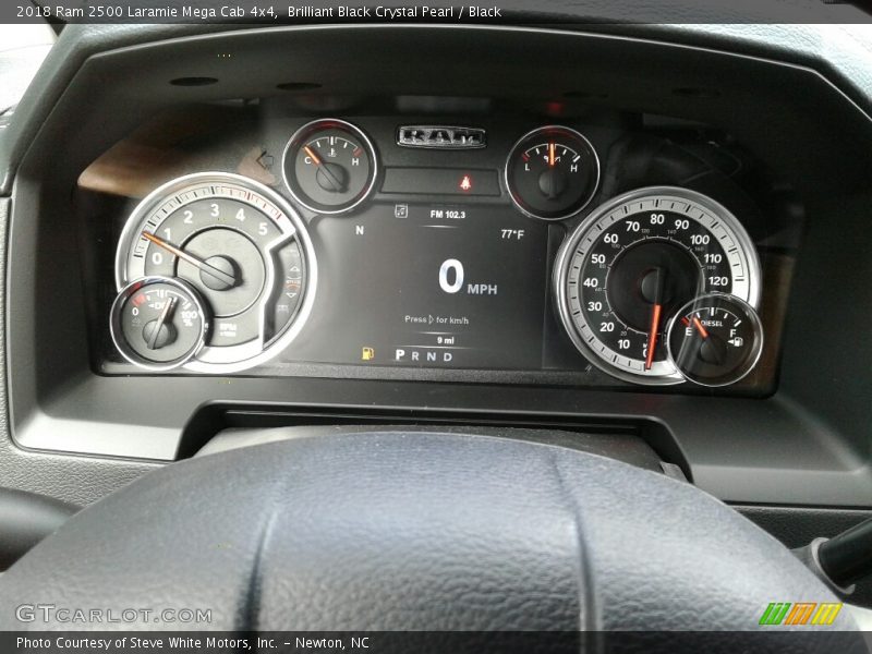 2018 2500 Laramie Mega Cab 4x4 Laramie Mega Cab 4x4 Gauges