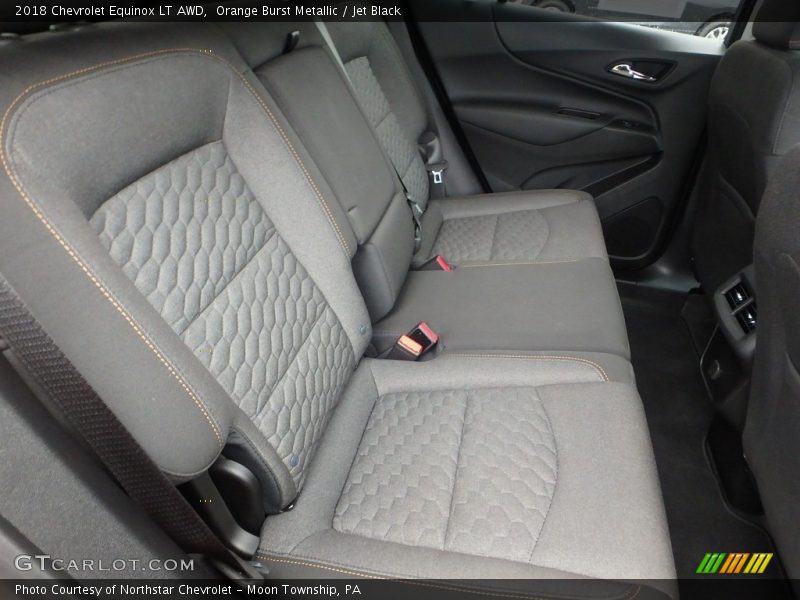 Orange Burst Metallic / Jet Black 2018 Chevrolet Equinox LT AWD