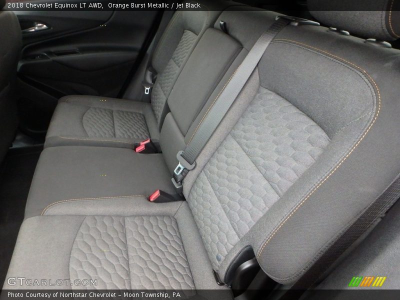 Orange Burst Metallic / Jet Black 2018 Chevrolet Equinox LT AWD