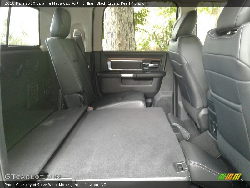 Rear Seat of 2018 2500 Laramie Mega Cab 4x4