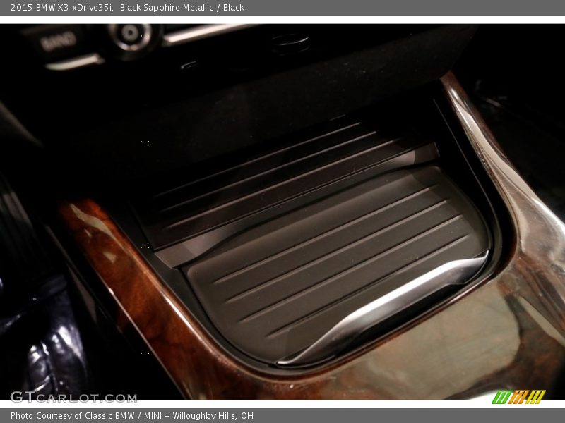 Black Sapphire Metallic / Black 2015 BMW X3 xDrive35i
