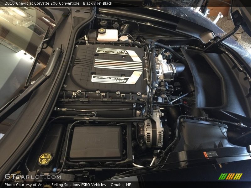 Black / Jet Black 2016 Chevrolet Corvette Z06 Convertible