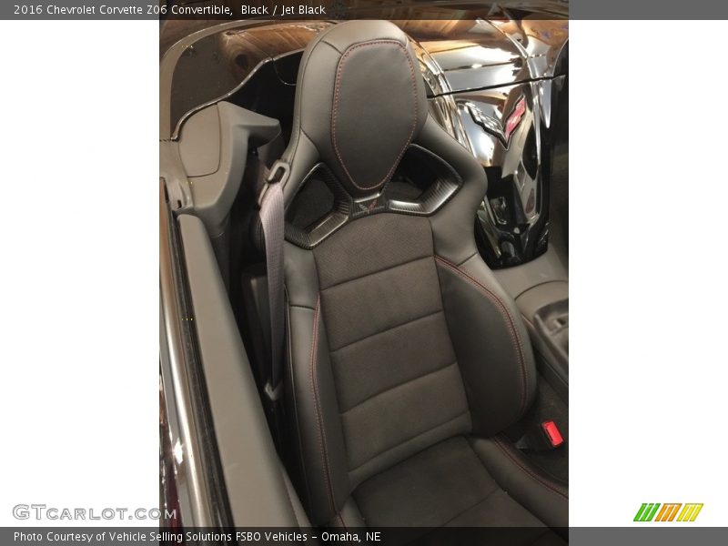 Black / Jet Black 2016 Chevrolet Corvette Z06 Convertible