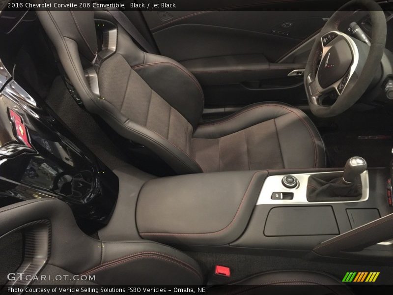 Black / Jet Black 2016 Chevrolet Corvette Z06 Convertible