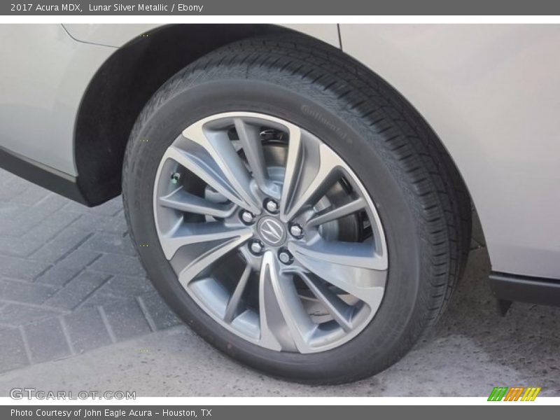 Lunar Silver Metallic / Ebony 2017 Acura MDX