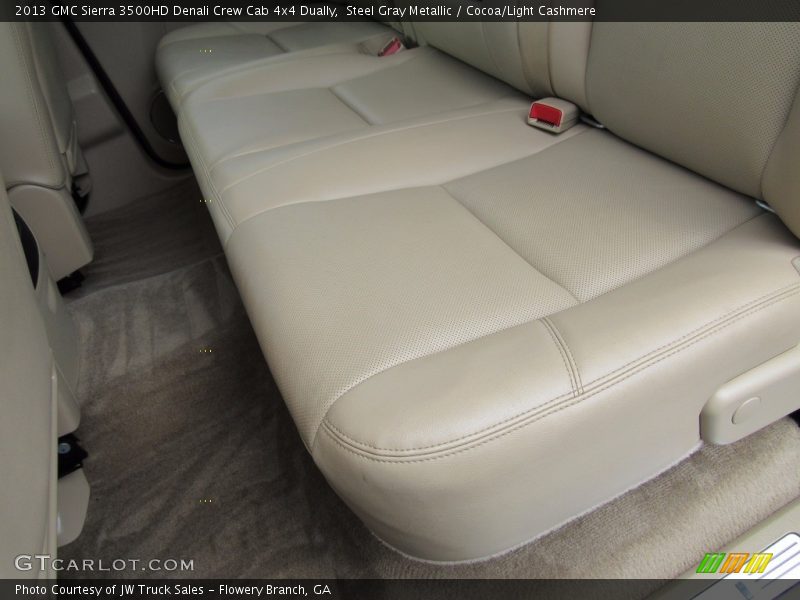 Steel Gray Metallic / Cocoa/Light Cashmere 2013 GMC Sierra 3500HD Denali Crew Cab 4x4 Dually