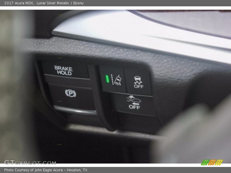 Lunar Silver Metallic / Ebony 2017 Acura MDX