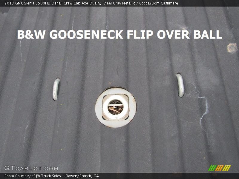 Steel Gray Metallic / Cocoa/Light Cashmere 2013 GMC Sierra 3500HD Denali Crew Cab 4x4 Dually