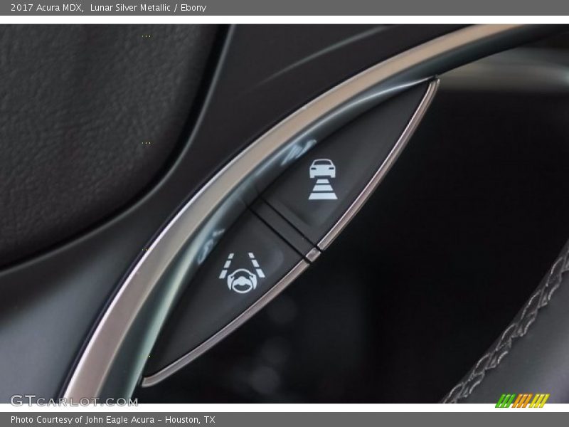 Lunar Silver Metallic / Ebony 2017 Acura MDX
