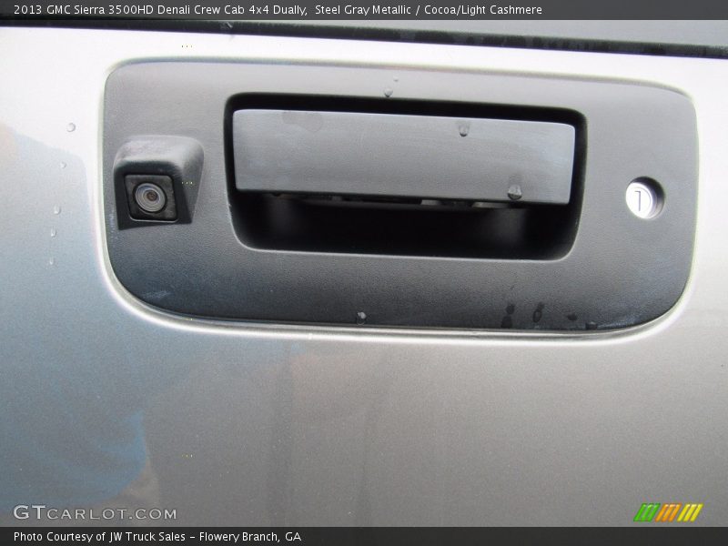 Steel Gray Metallic / Cocoa/Light Cashmere 2013 GMC Sierra 3500HD Denali Crew Cab 4x4 Dually
