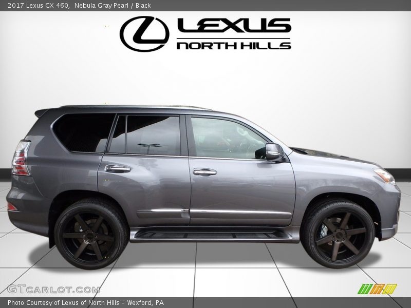 Nebula Gray Pearl / Black 2017 Lexus GX 460