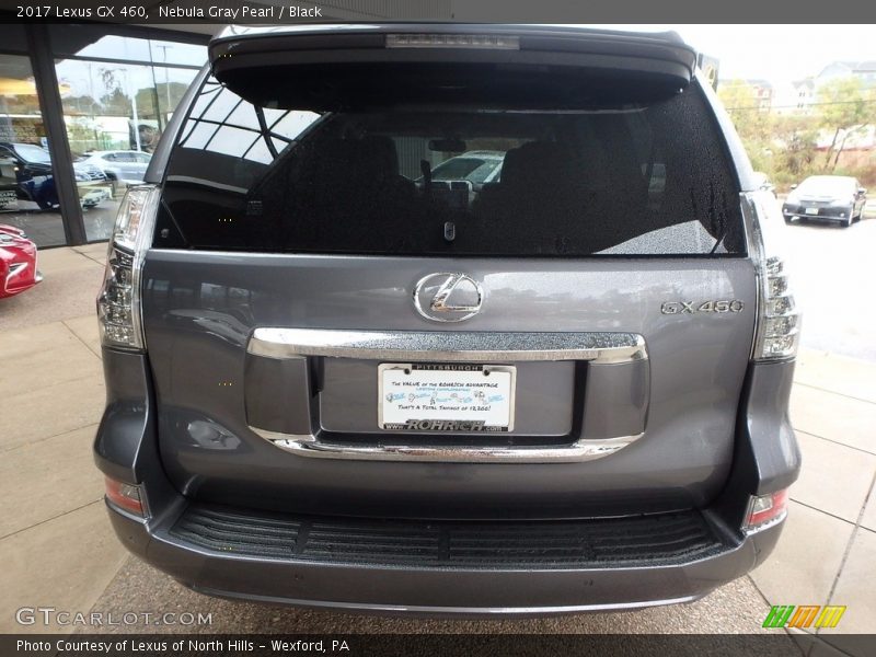 Nebula Gray Pearl / Black 2017 Lexus GX 460