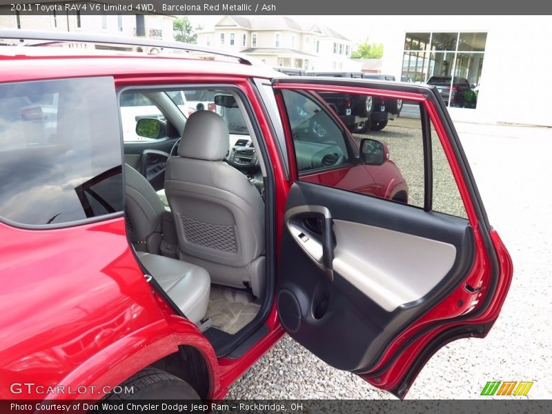 Barcelona Red Metallic / Ash 2011 Toyota RAV4 V6 Limited 4WD